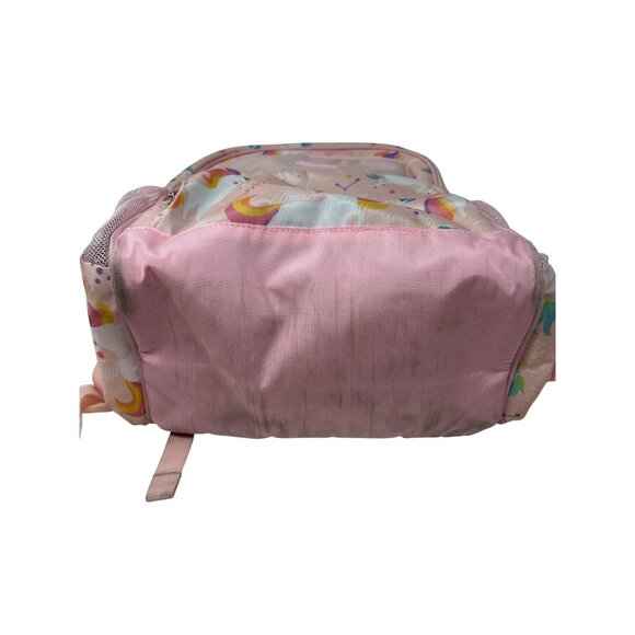 Mommore Unicorn Kids Backpack Pink With Mesh Pockets & Adjustable Straps - Picture 6 of 8